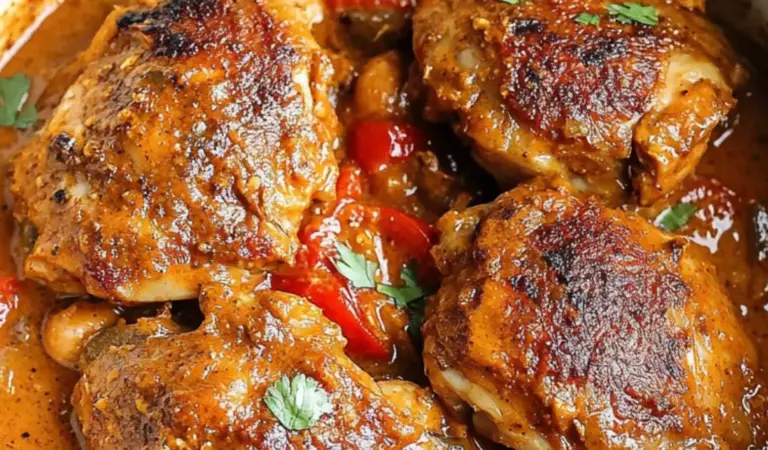 Sabores da Savana: O Reconforto do Ensopado Africano de Frango com Amendoim