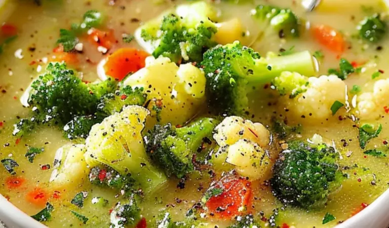 A Sopa que Aquece a Alma: O Conforto da Sopa Cremosa de Brócolis e Couve-flor A Sopa que Aquece a Alma: O Conforto da Sopa Cremosa de Brócolis e Couve-flor