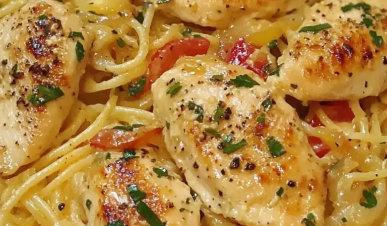Frango Scampi ao Estilo Olive Garden: O Sabor que Transforma Momentos em Memórias